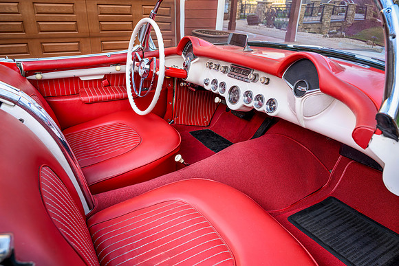 1954 Corvette PRINT-121